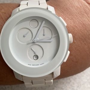 Women’s Movado White Bold Watch